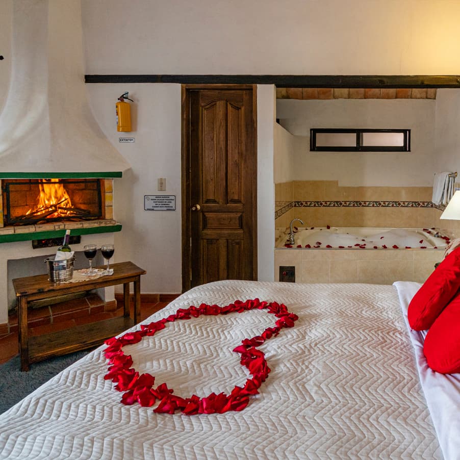 Habitación del Hotel Bahía Olivo